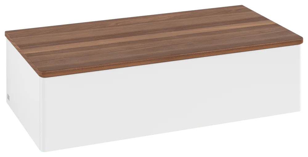 Villeroy & Boch Sideboard Antao K40, 1000x268x500 mm, White Matt Lacquer, Massivholz Abdeckplatte, SoftClosing, Push-to-open Villeroy & Boch Sideboard Antao K40, 1000x268x500 mm, White Matt Lacquer, Massivholz Abdeckplatte, SoftClosing, Push-to-open