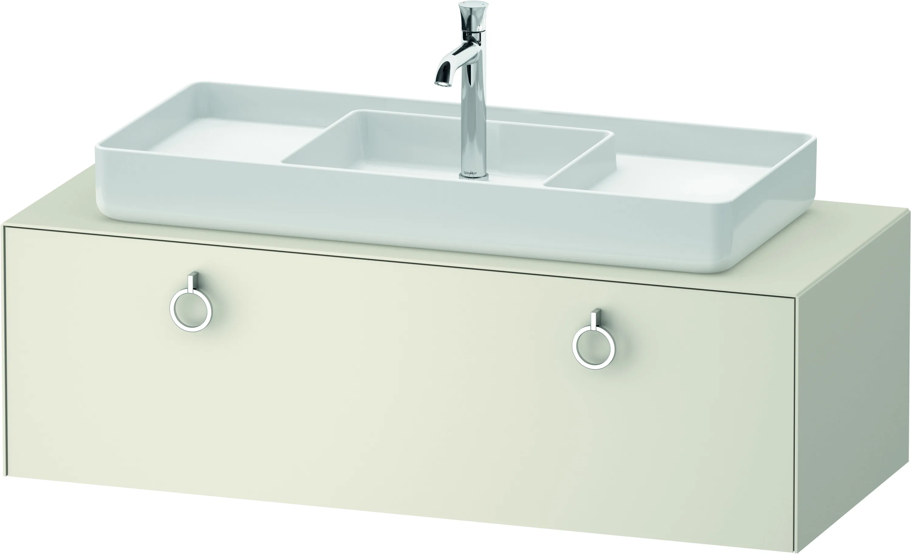 Duravit Waschtischunterschrank „White Tulip“, mit Beleuchtung
