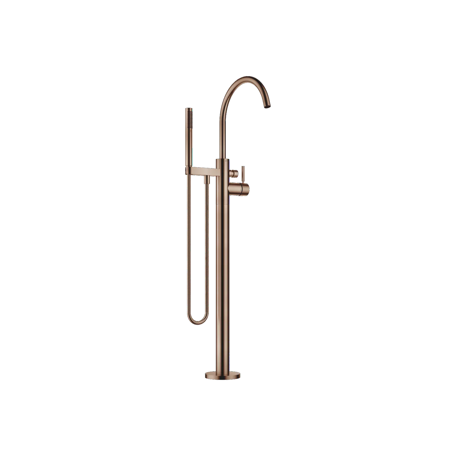Dornbracht Wannen-Einhandbatterie SERIENSPEZIFISCH Bronze gebürstet, Auslauf: runder luftangereicherter Strahl, Durchfluss max. 19,5 l/min bei 3 bar, Handbrause: COMPACT RAIN, Durchfluss max. 6,8 l/min (bei 3 Bar), Stabhandbrause mit Antikalk-System, sch Dornbracht Wannen-Einhandbatterie SERIENSPEZIFISCH Bronze gebürstet, Auslauf: runder luftangereicherter Strahl, Durchfluss max. 19,5 l/min bei 3 bar, Handbrause: COMPACT RAIN, Durchfluss max. 6,8 l/min (bei 3 Bar), Stabhandbrause mit Antikalk-System, sch
