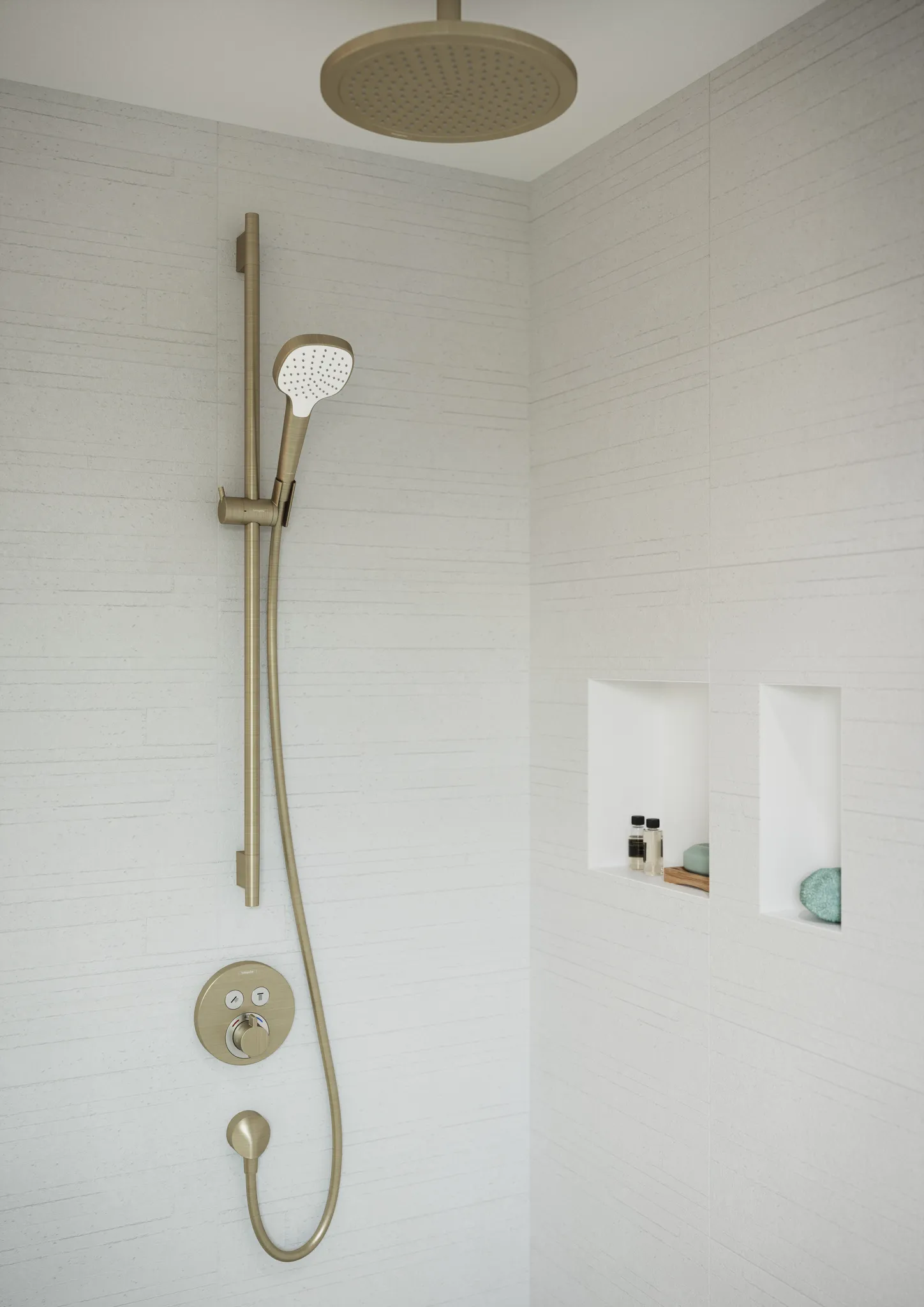 Thermostat Unterputz ShowerSelect S Fertigset 2 Verbraucher chrom Thermostat Unterputz ShowerSelect S Fertigset 2 Verbraucher chrom