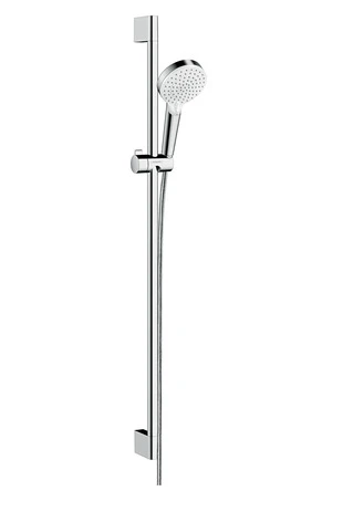 Brausenset Crometta Vario/Unica 900mm weiss/chrom