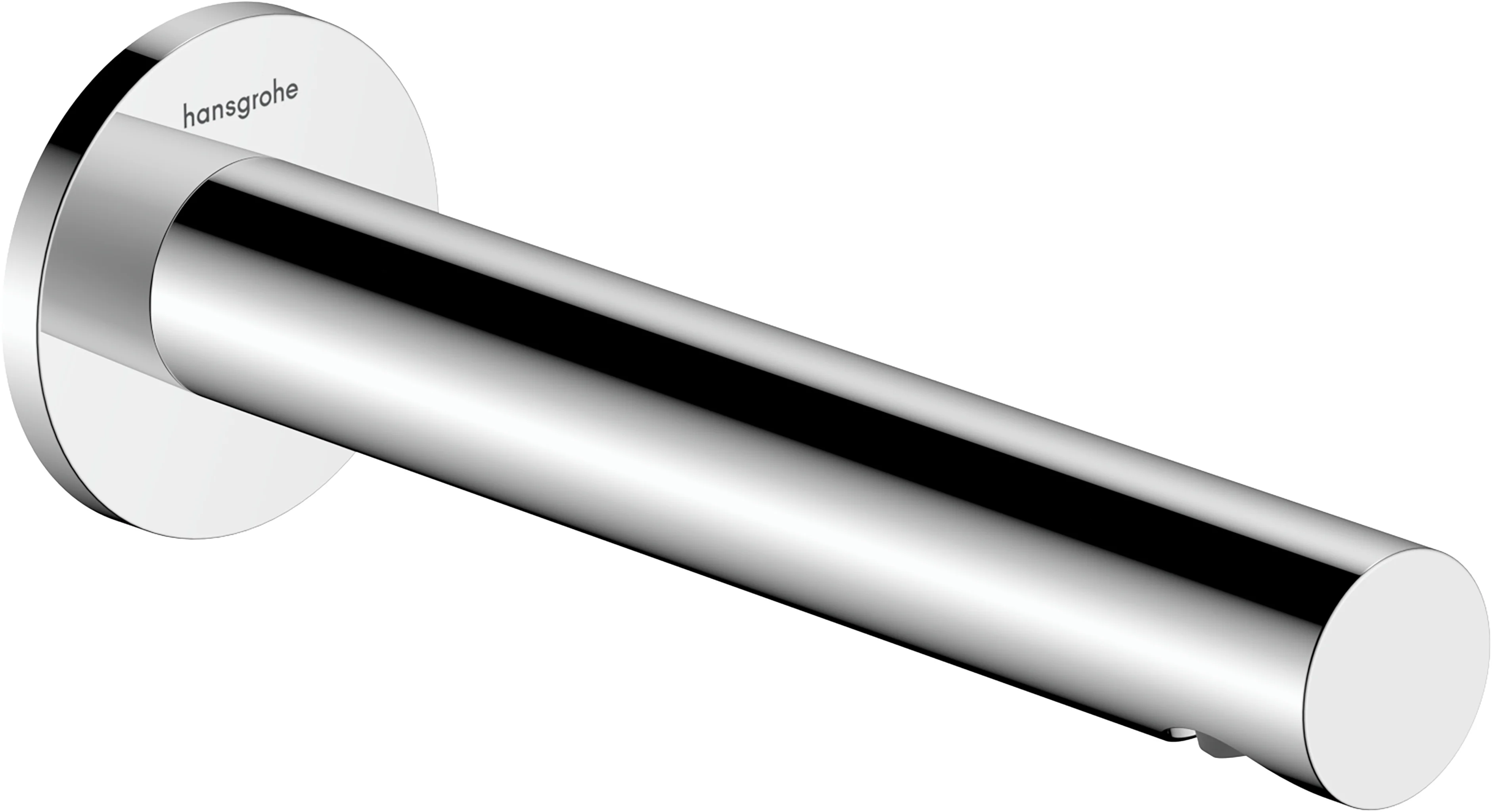 Hansgrohe Zesis S Wanneneinlauf Chrom, Ausladung 181 mm, Wandmontage, max. Durchfluss 22,5 l/min bei 3 bar, Anschluss DN15, Normalstrahl