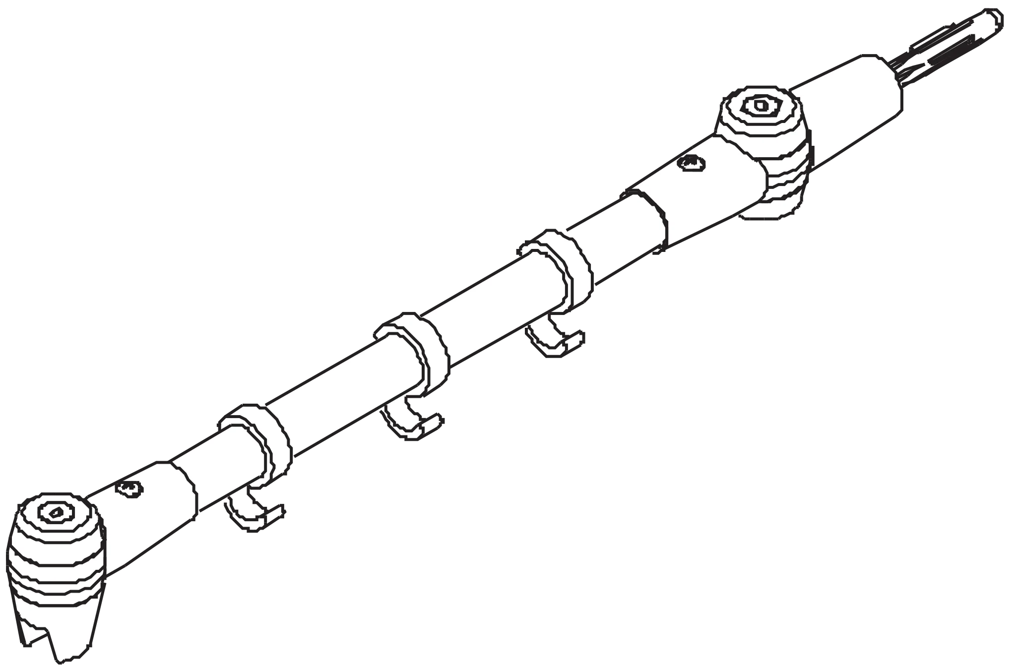 Kermi Duschdesign Multimax „NOVA 2000“ 700 mm in Silber Mattglanz