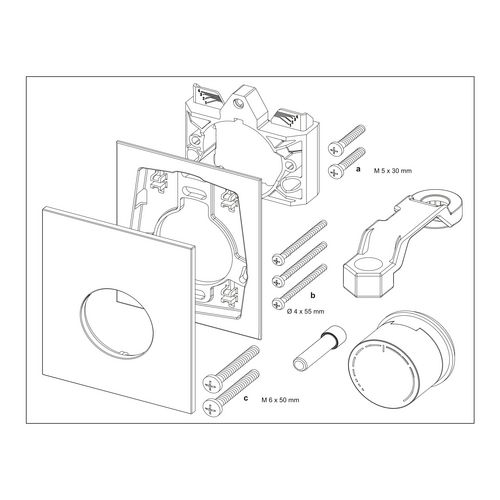 Set Rohbauset TECEfloor Design RTL-Box Rohbauset mit Feinbauset Weiß für Fußboden- und Wandheizungssysteme Set Rohbauset TECEfloor Design RTL-Box Rohbauset mit Feinbauset Weiß für Fußboden- und Wandheizungssysteme