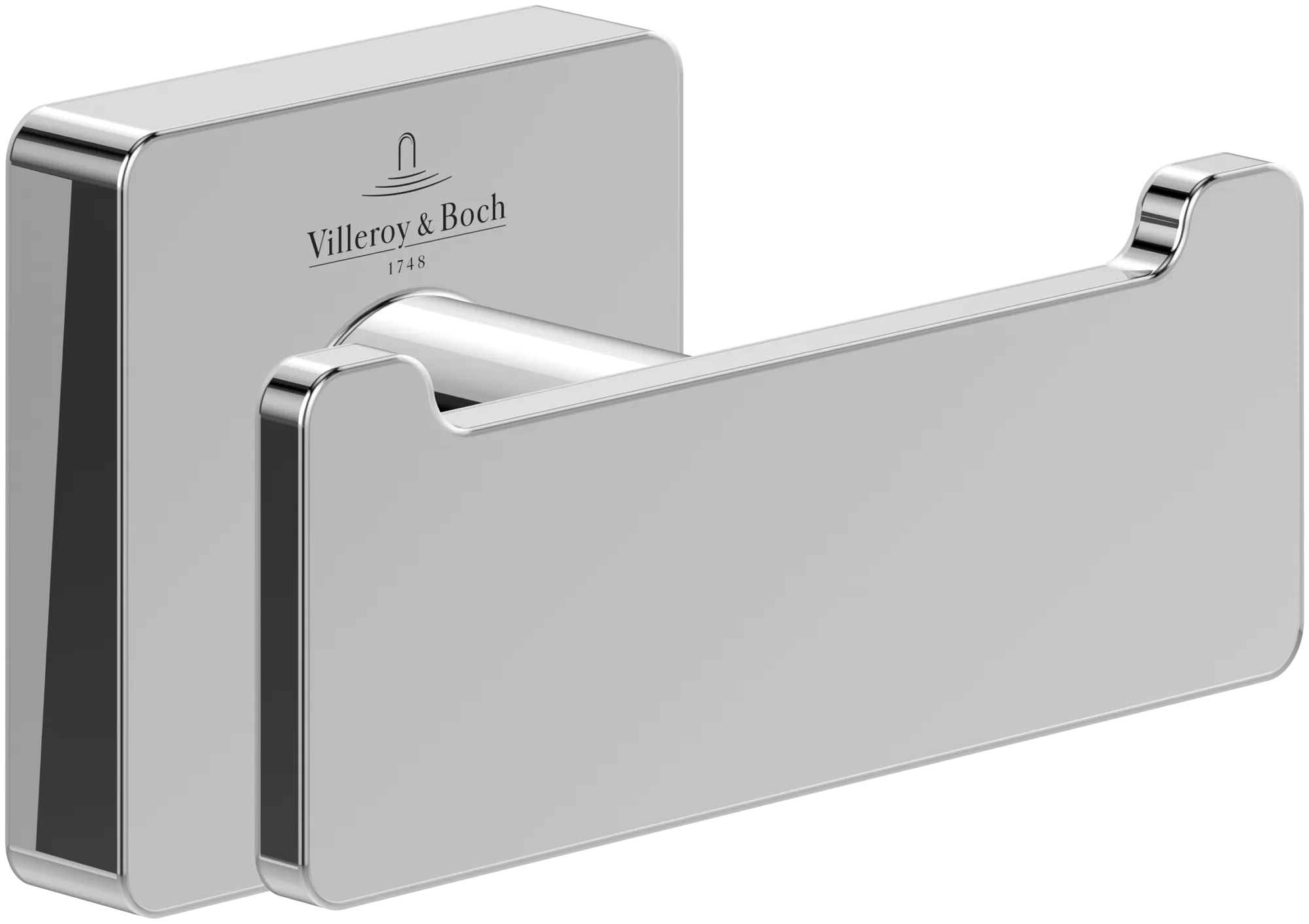 Villeroy & Boch Handtuchhaken „Elements-Striking“ in chrom, Befestigung verdeckt Villeroy & Boch Handtuchhaken „Elements-Striking“ in chrom, Befestigung verdeckt