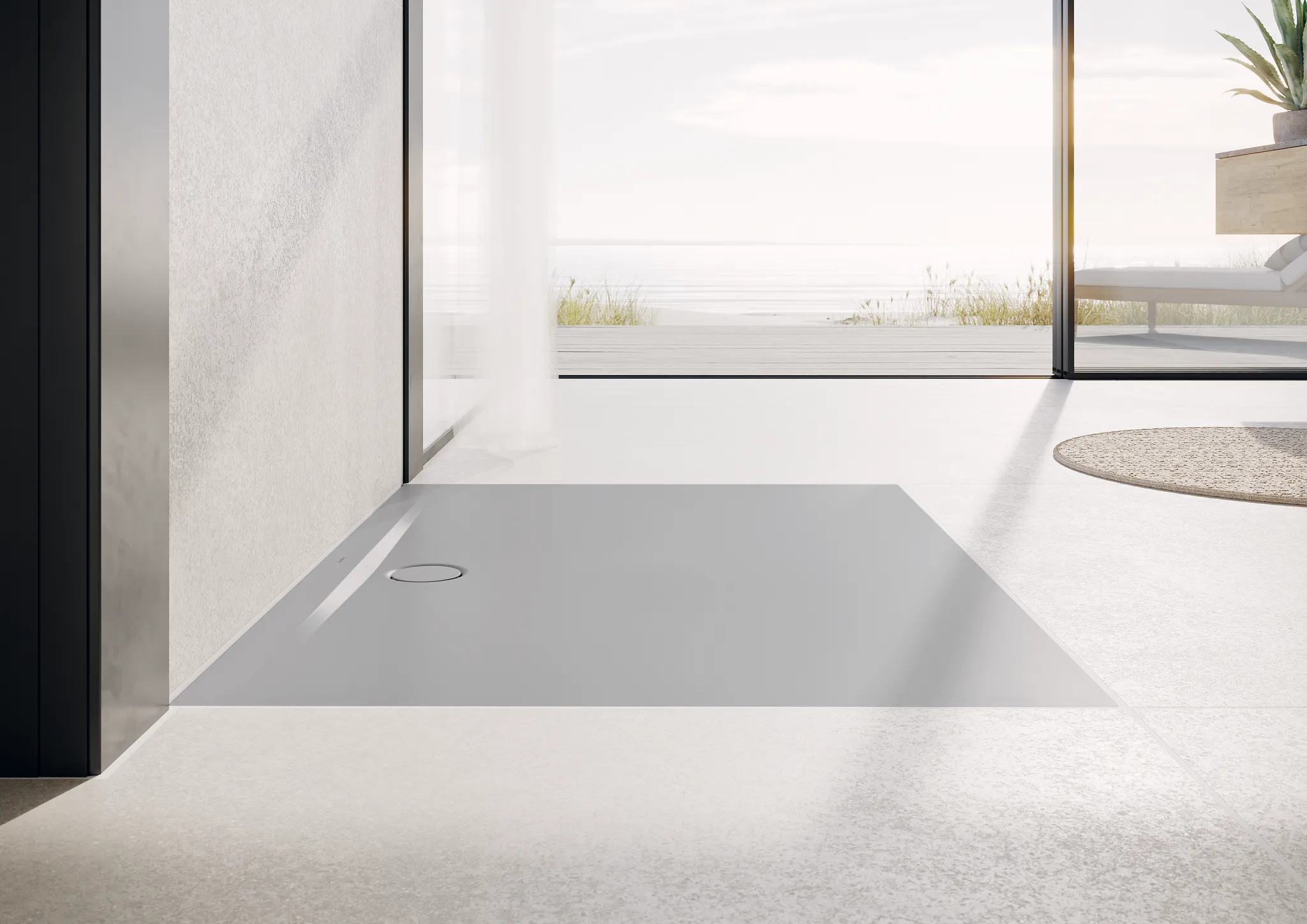 Kaldewei rechteck Duschwanne „Superplan Zero“ 75 × 140 cm ohne Oberflächenbeschichtung, mit Invisible Grip, in warm grey 60 Kaldewei rechteck Duschwanne „Superplan Zero“ 75 × 140 cm ohne Oberflächenbeschichtung, mit Invisible Grip, in warm grey 60
