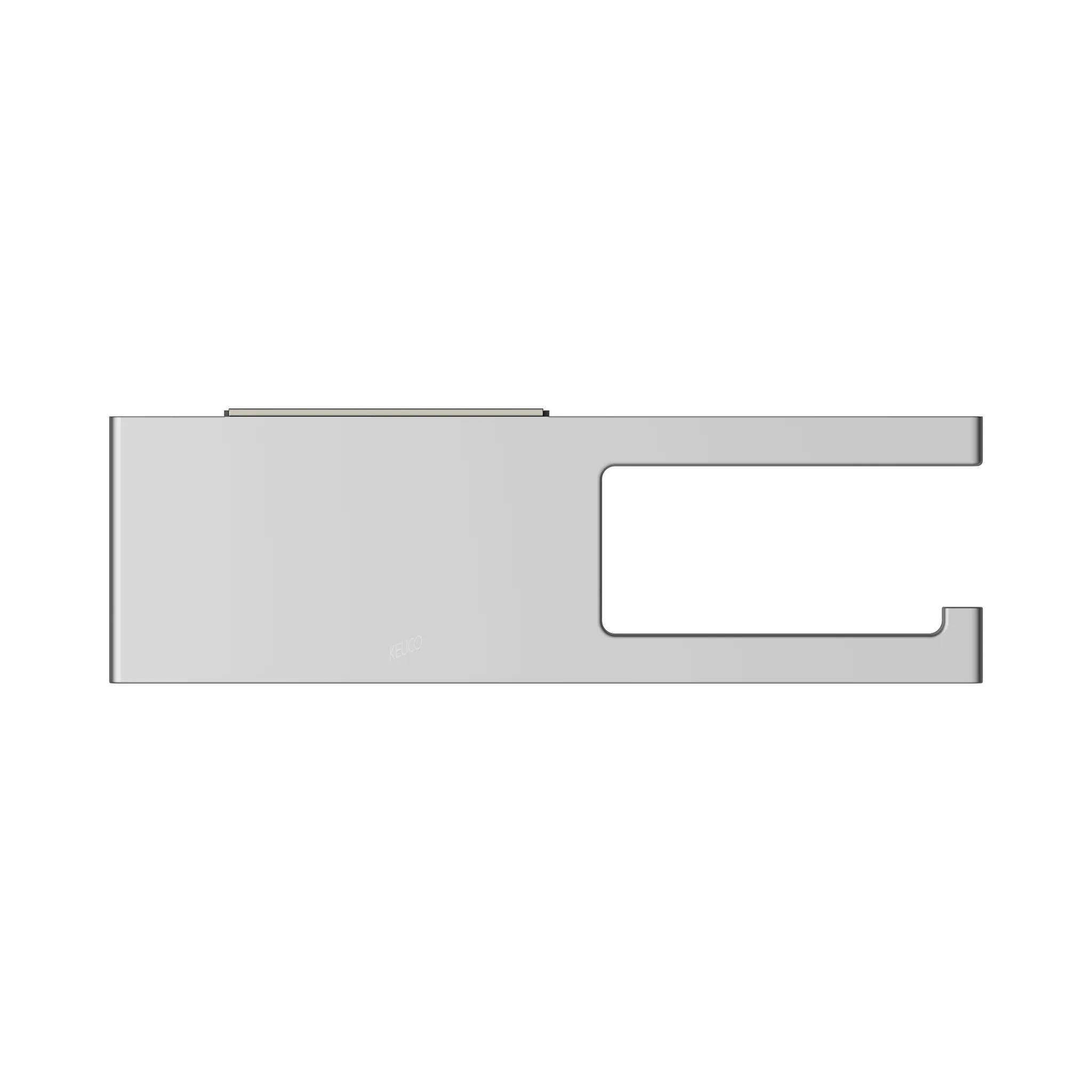 Edition 400 11573170000 Toilettenpapierhalter mit Abdeckung rund/eckig silber-eloxiert Edition 400 11573170000 Toilettenpapierhalter mit Abdeckung rund/eckig silber-eloxiert