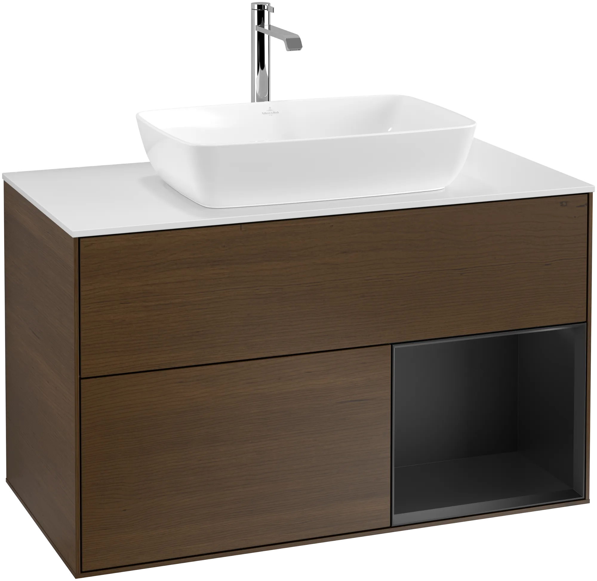 Villeroy & Boch Finion Waschbeckenunterschrank G78 1000x603x501mm mit Beleuchtung