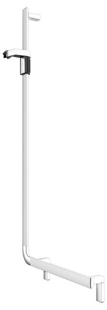 KEUCO Winkelgriff „Axess“ 581 × 1301 mm Ausführung links, in Silber (eloxiert) KEUCO Winkelgriff „Axess“ 581 × 1301 mm Ausführung links, in Silber (eloxiert)