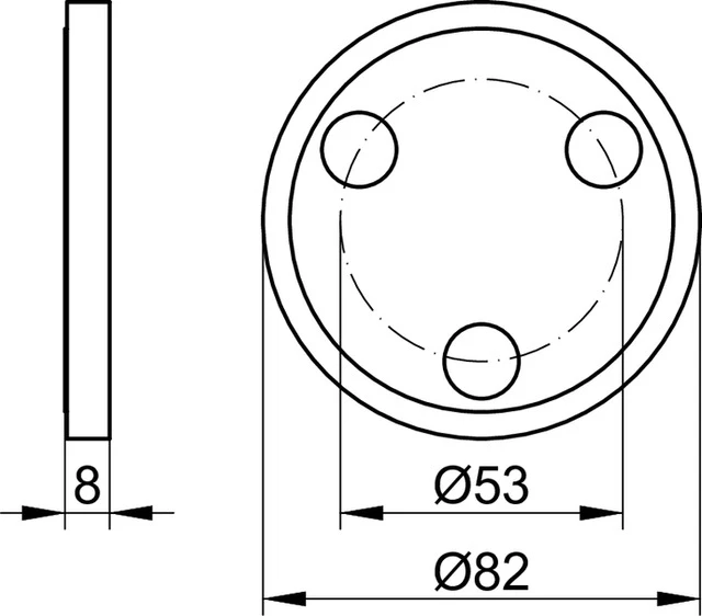 KEUCO Plan Care Fliesenausgleichsscheibe für Stangensystem Plan Care KEUCO Plan Care Fliesenausgleichsscheibe für Stangensystem Plan Care