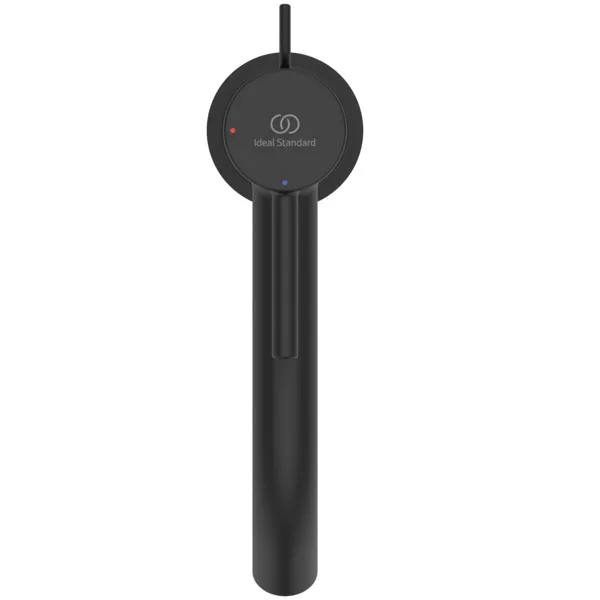 Waschtischarmatur Ceraline Nuovo Ausladung 135mm verlängerter Sockel mit Ablaufgarnitur BlueStart Chrom Waschtischarmatur Ceraline Nuovo Ausladung 135mm verlängerter Sockel mit Ablaufgarnitur BlueStart Chrom