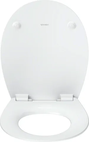 Duravit Univ. WC-Sitz Oval Tief 448mm, Ülap., Absenkaut.,abnehmb.,Scharn. Edelst.,Weiß Duravit Univ. WC-Sitz Oval Tief 448mm, Ülap., Absenkaut.,abnehmb.,Scharn. Edelst.,Weiß