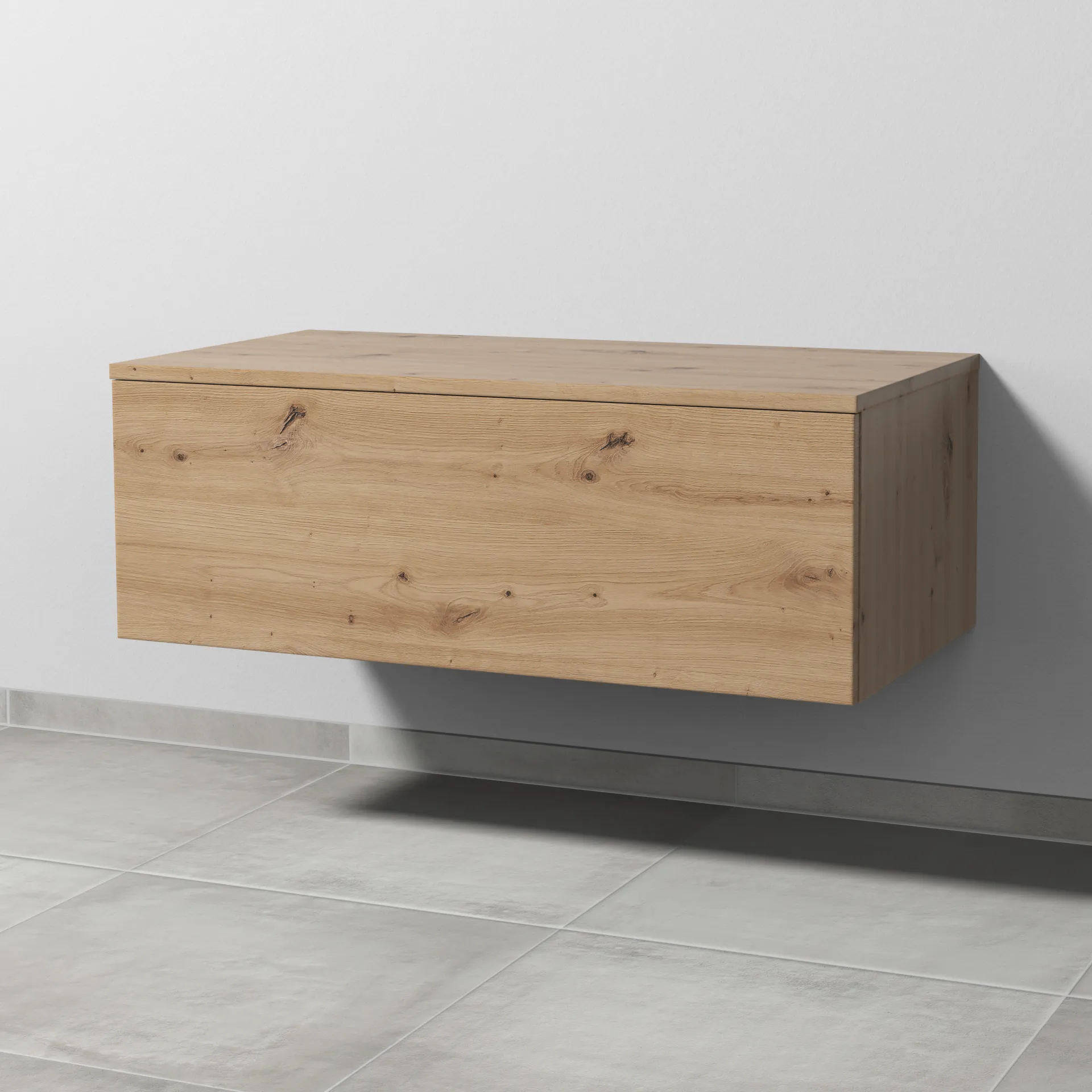 Sanipa Anbauschrank „2morrow“ 1000 × 340 × 520 mm in Eiche Natural-Touch