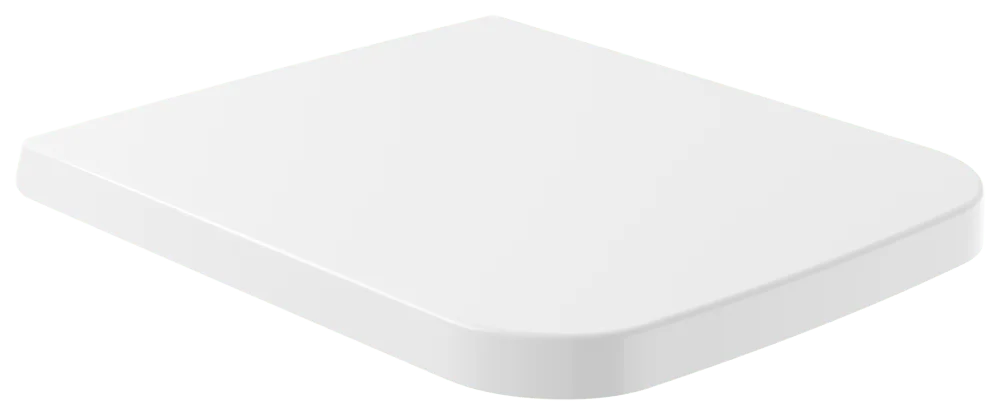 Villeroy & Boch Finion WC-Sitz 9M88S1, Rechteck, 377x455x41mm, SoftClosing, QuickRelease, Weiß Alpin