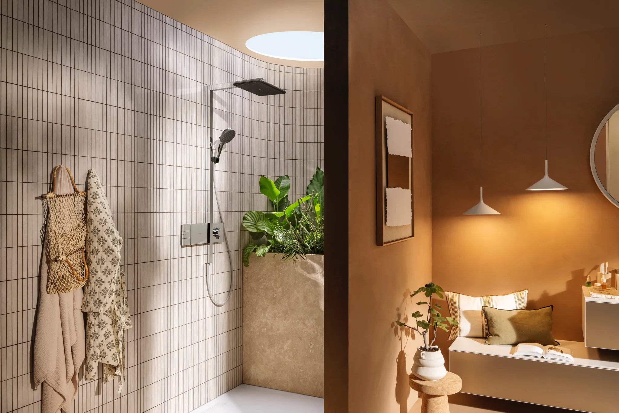 Hansgrohe Duschsystem „Raindance Alive Q“ Hansgrohe Duschsystem „Raindance Alive Q“