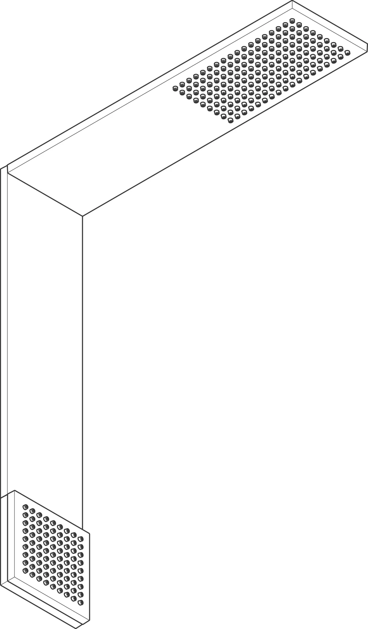 AXOR ShowerComposition Brausenmodul 110/220 1jet mit Schulterbrause Chrom AXOR ShowerComposition Brausenmodul 110/220 1jet mit Schulterbrause Chrom
