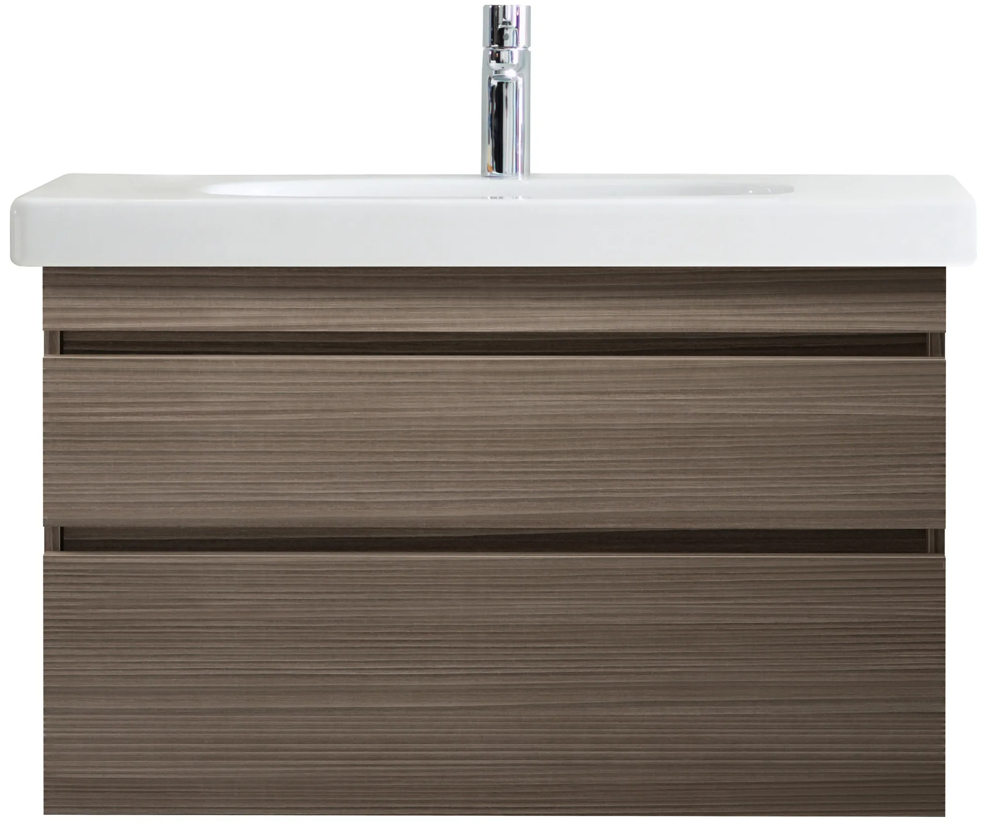 Wandwaschtisch „DuraStyle“, mit Überlauf, Hahnlochposition mittig Wandwaschtisch „DuraStyle“, mit Überlauf, Hahnlochposition mittig