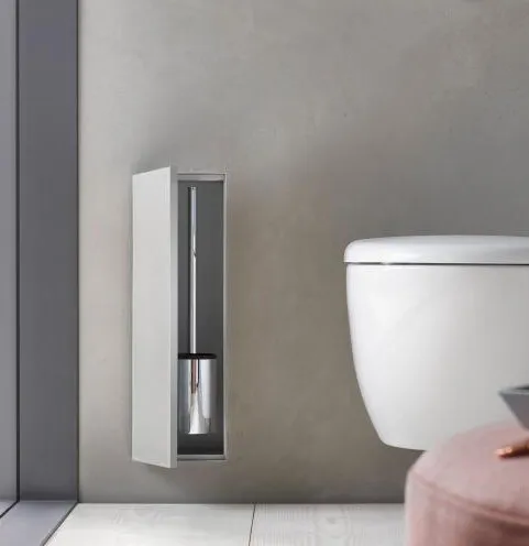 emco Toilettenbürstengarnitur-Modul „asis module plus“ 15,4 × 49,2 × 15 cm emco Toilettenbürstengarnitur-Modul „asis module plus“ 15,4 × 49,2 × 15 cm