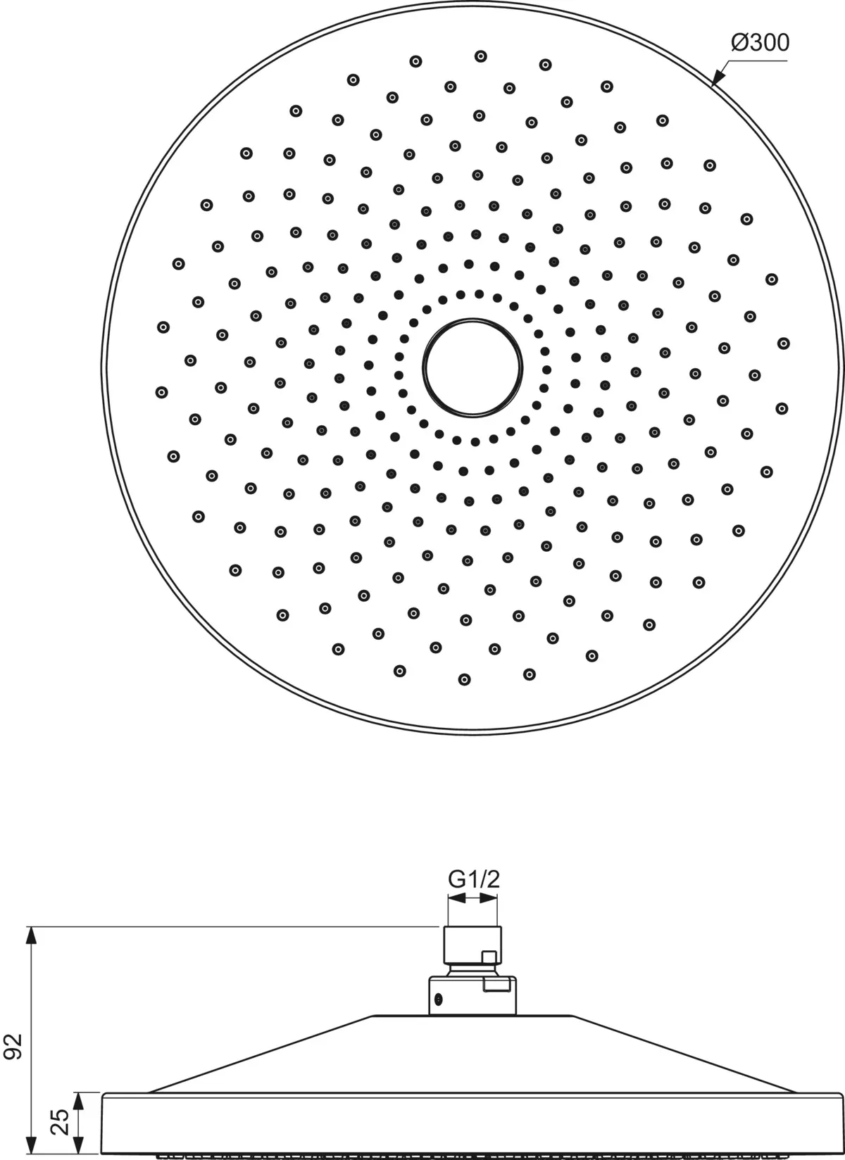 Duschkopf „IdealrainSolos“ Duschkopf „IdealrainSolos“