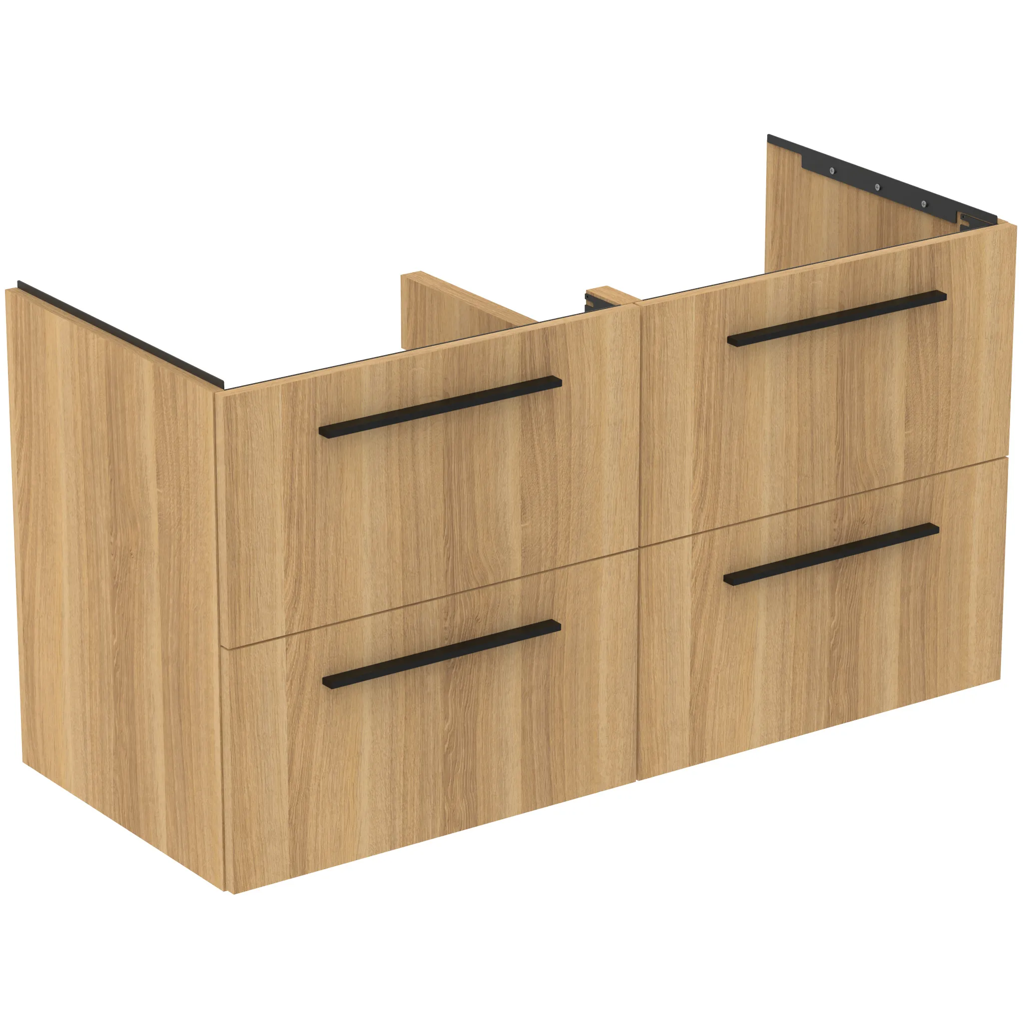Ideal Standard Waschtischunterschrank „i.lifeB“ 120 × 63 × 50,5 cm Eiche Natur