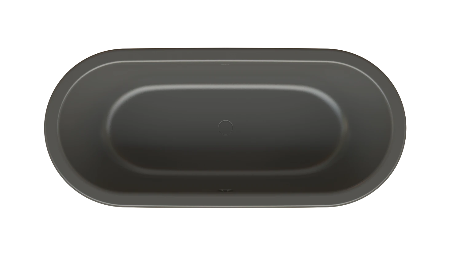 Bette Badewanne „BetteSuno“ freistehend oval 177,5 × 77,5 cm in Anthracite Bette Badewanne „BetteSuno“ freistehend oval 177,5 × 77,5 cm in Anthracite