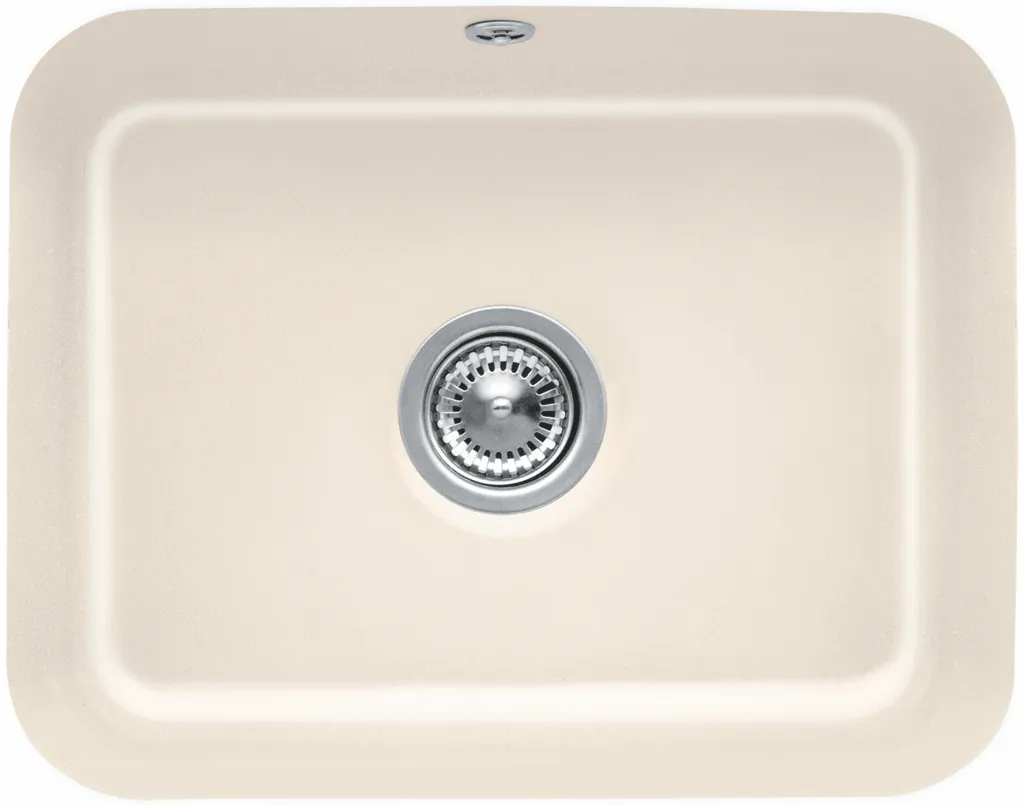 Villeroy & Boch Unterbau-Küchenspülbecken „Cisterna“ 60C 550 × 440 × 200 mm in Fossil Villeroy & Boch Unterbau-Küchenspülbecken „Cisterna“ 60C 550 × 440 × 200 mm in Fossil