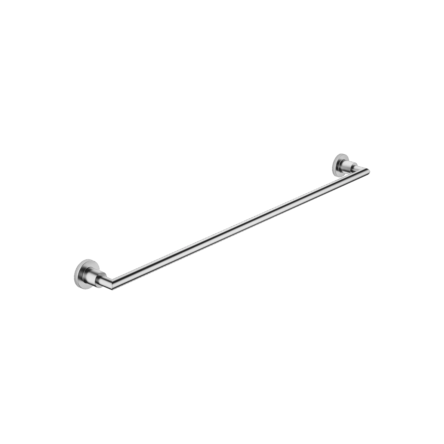 Dornbracht Tara Badetuchhalter Chrom gebürstet, Stichmaß 800 mm, Breite 855 mm, Höhe 55 mm