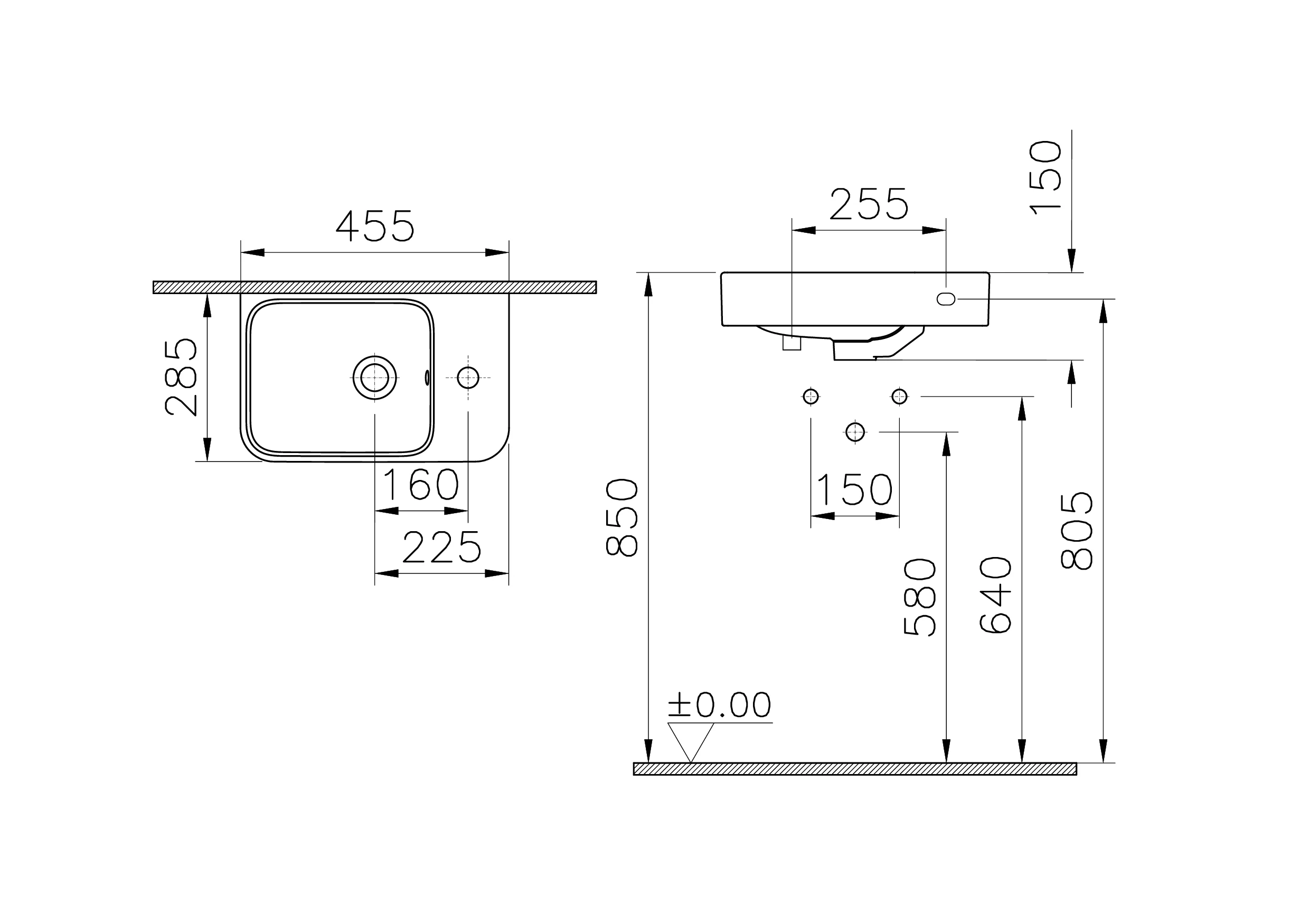 New Integra Round Handwaschbecken unterbaufähig asymmetrisch mit Hahnloch rechts 45 x 28 x 15 cm (BxTxH) Weiß Hochglanz mit Oberflächenveredelung Clean New Integra Round Handwaschbecken unterbaufähig asymmetrisch mit Hahnloch rechts 45 x 28 x 15 cm (BxTxH) Weiß Hochglanz mit Oberflächenveredelung Clean