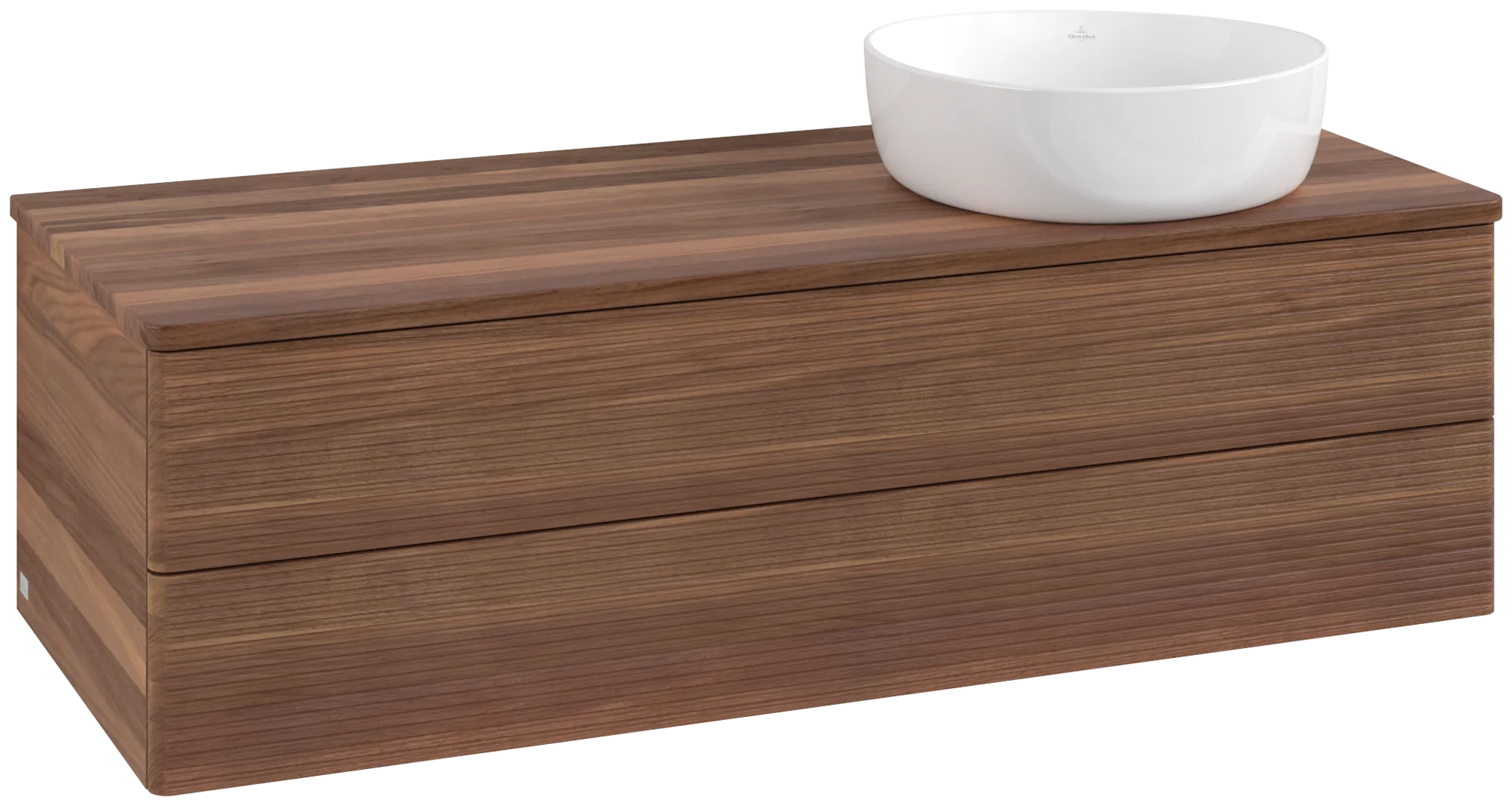 Villeroy & Boch Antao Waschbeckenunterschrank K23_1, 1200x360x500 mm, Warm Walnut