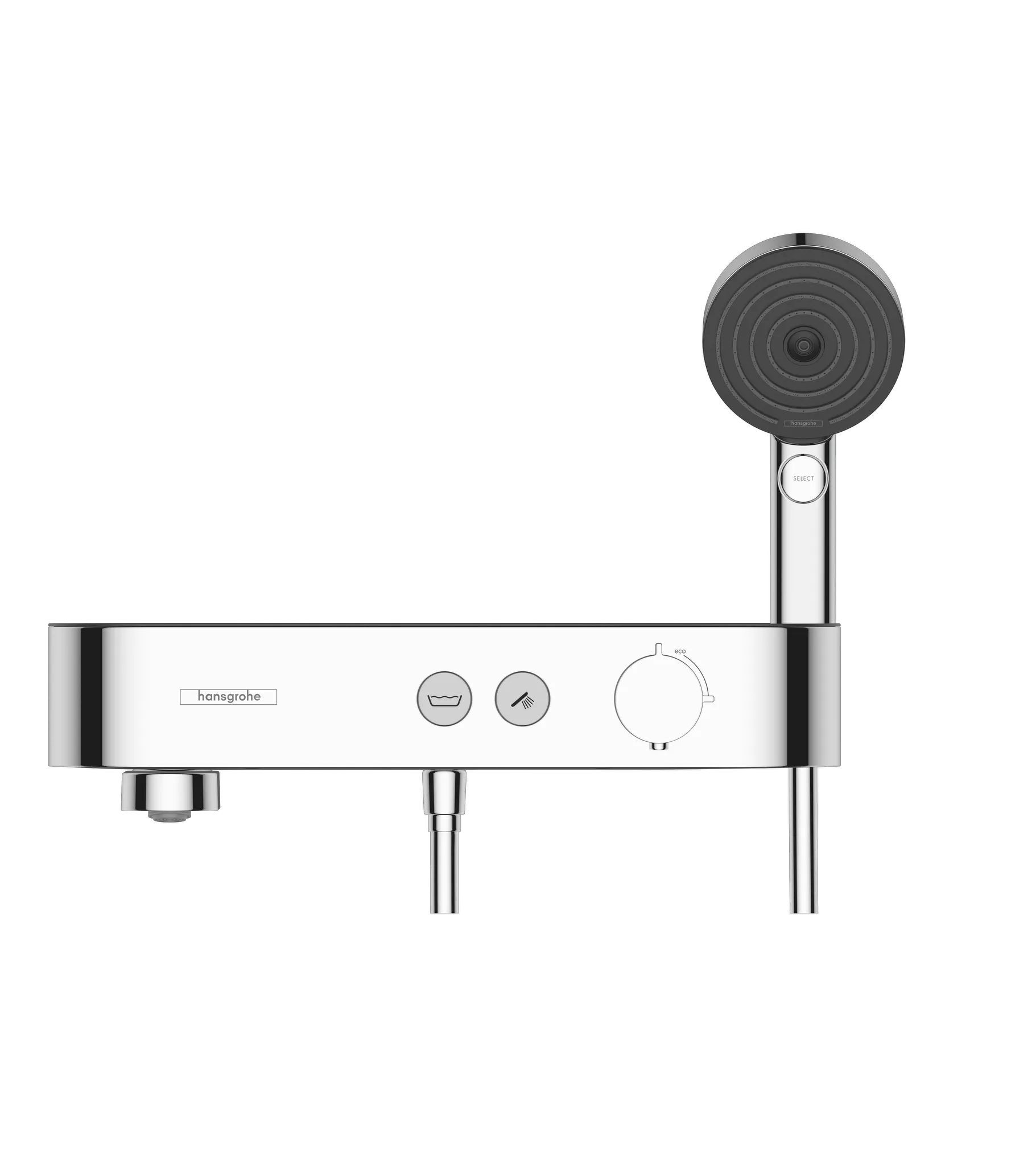 Hansgrohe ShowerTablet Select Wannenthermostat 400 Aufputz, Chrom Hansgrohe ShowerTablet Select Wannenthermostat 400 Aufputz, Chrom