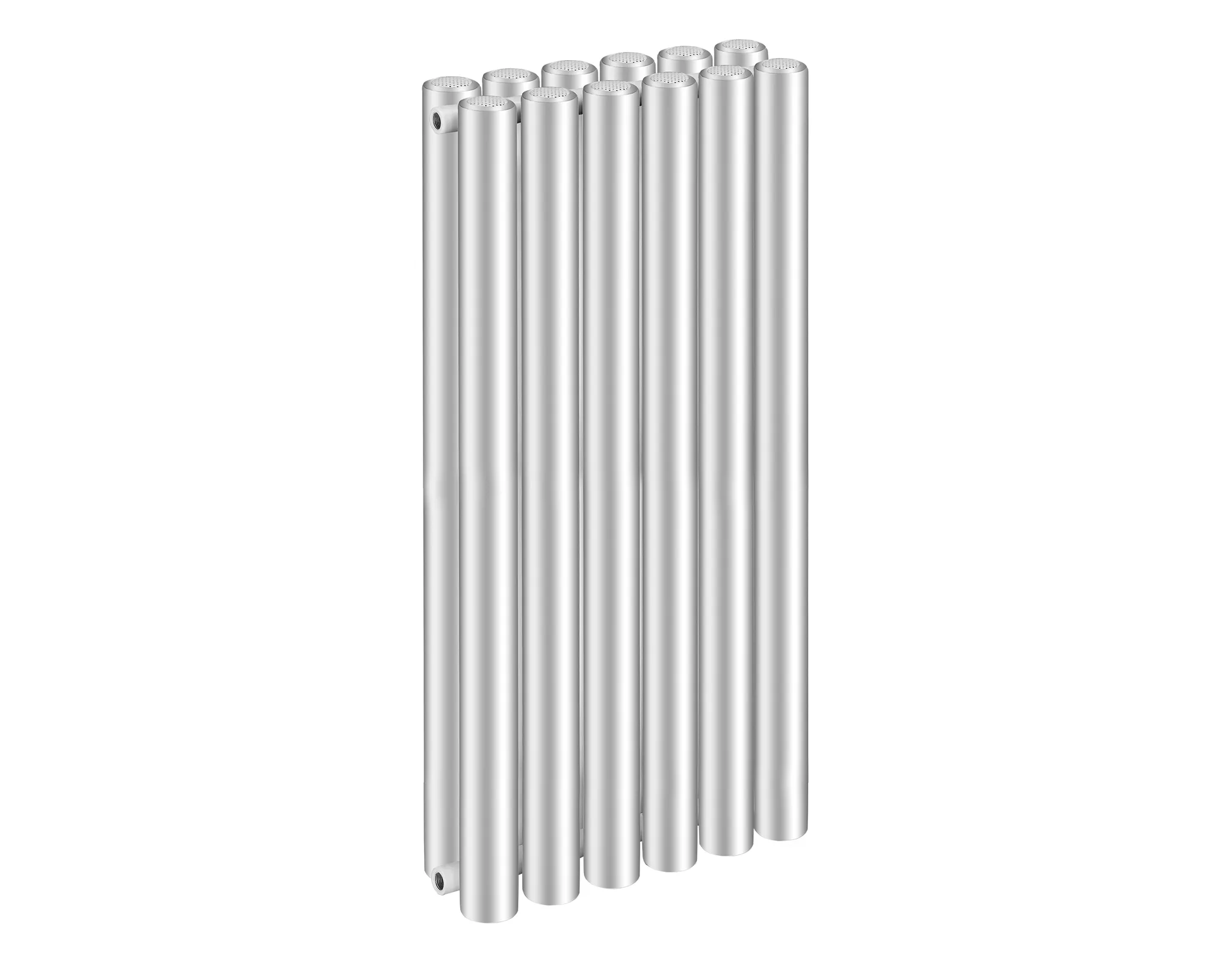 Beispielbild eines Heizkörpers mit 2 x 6 Säulen ASW Hygieneheizkörper zweireihig „Climaster“ C2E 21 × 90 cm