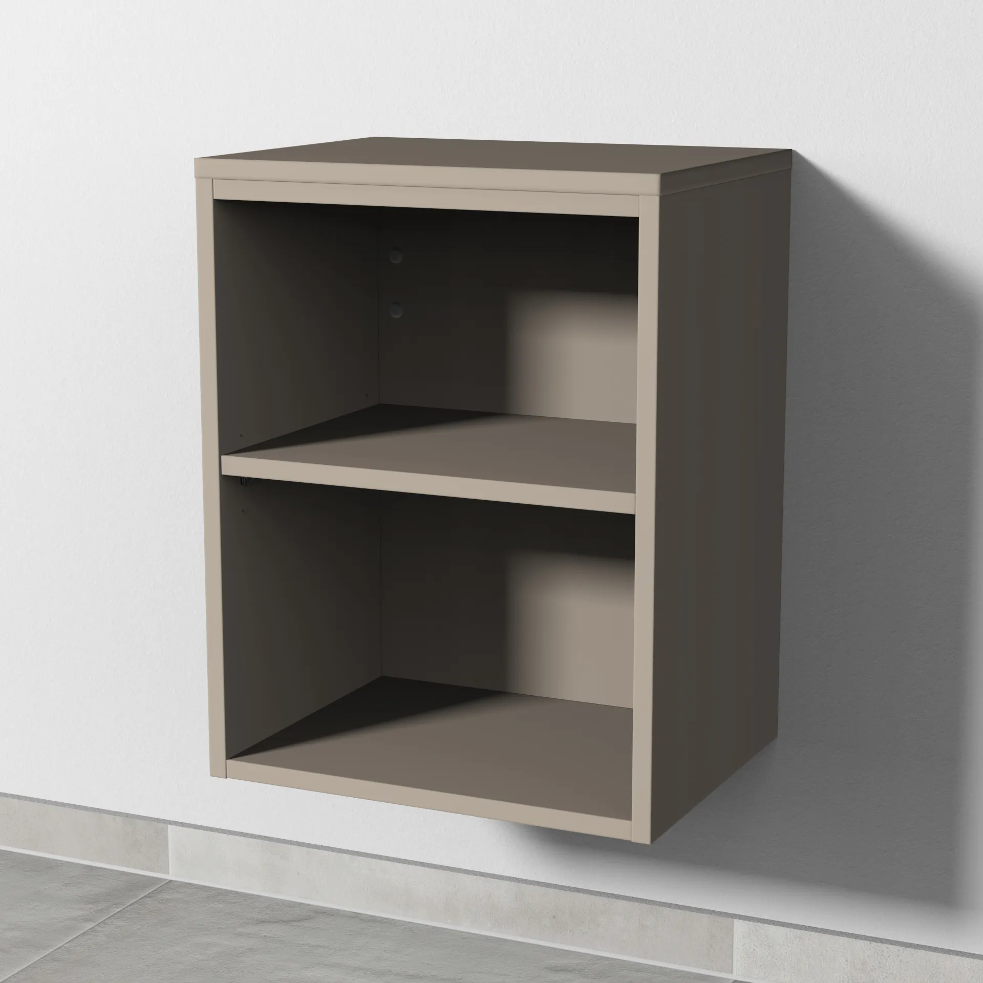 Sanipa Anbauregal „2morrow“ 400 × 504 × 309 mm in Sandgrau (matt) Sanipa Anbauregal „2morrow“ 400 × 504 × 309 mm in Sandgrau (matt)