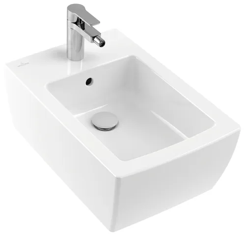 Bidet „Memento 2.0“, Befestigung verdeckt 37,5 × 23 × 56 × 56 cm in Weiß Alpin