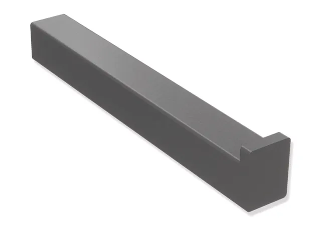 Reservepapierhalter, Edelstahl, pulverbeschichtet, Breite 15 mm, Höhe 20 mm, Tiefe 122 mm, in Farbe DC (Schwarz tiefmatt) Reservepapierhalter, Edelstahl, pulverbeschichtet, Breite 15 mm, Höhe 20 mm, Tiefe 122 mm, in Farbe DC (Schwarz tiefmatt)