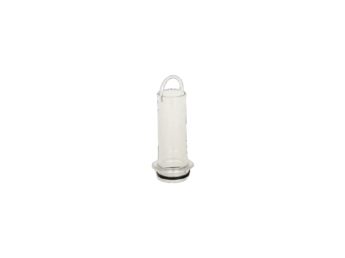 Standrohr, Kunststoff, glasklar, 100 mm