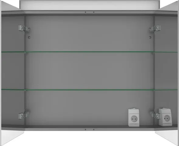 Duravit Spiegelschrank „Licht & Spiegel“ 81 × 76 × 14,8 cm Duravit Spiegelschrank „Licht & Spiegel“ 81 × 76 × 14,8 cm