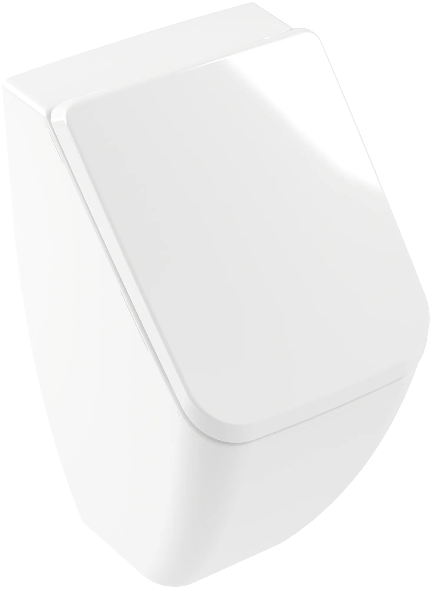 Absaug-Urinal DirectFlush „Venticello“, Befestigung verdeckt, ohne Zielobjekt, Zulauf verdeckt 28,5 × 32 × 54,5 cm in Weiß Alpin