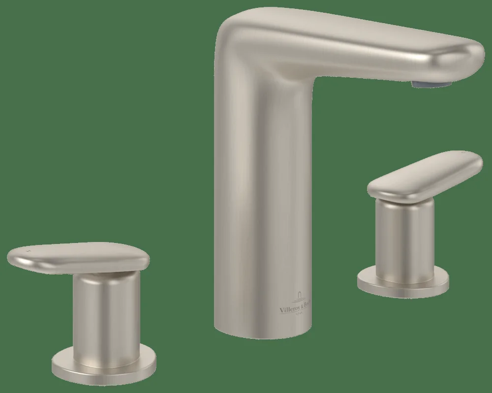 Villeroy & Boch Antao Waschtisch Armatur 404x158x164mm, Brushed Nickel Matt Villeroy & Boch Antao Waschtisch Armatur 404x158x164mm, Brushed Nickel Matt