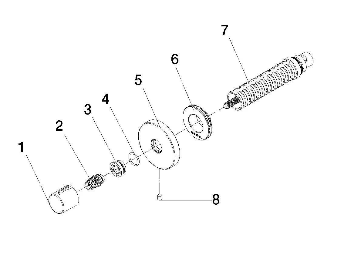 Unterputzventil rechtsschließend 1/2″ META Chrom 36607660 Unterputzventil rechtsschließend 1/2″ META Chrom 36607660