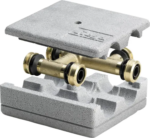 Viega „Raxofix“ Kreuzungs-T-Stück 16 × 16 × 16 mm Viega „Raxofix“ Kreuzungs-T-Stück 16 × 16 × 16 mm