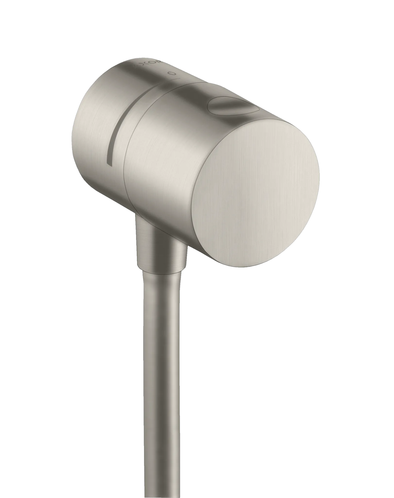 Hansgrohe AXOR Uno Wandanschluss Stop mit Absperrventil, Edelstahl Optic