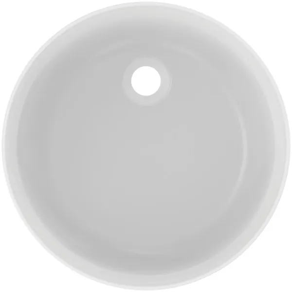 Waschbecken „Conca“ 45 × 45 × 11 cm in Seidenweiß Waschbecken „Conca“ 45 × 45 × 11 cm in Seidenweiß
