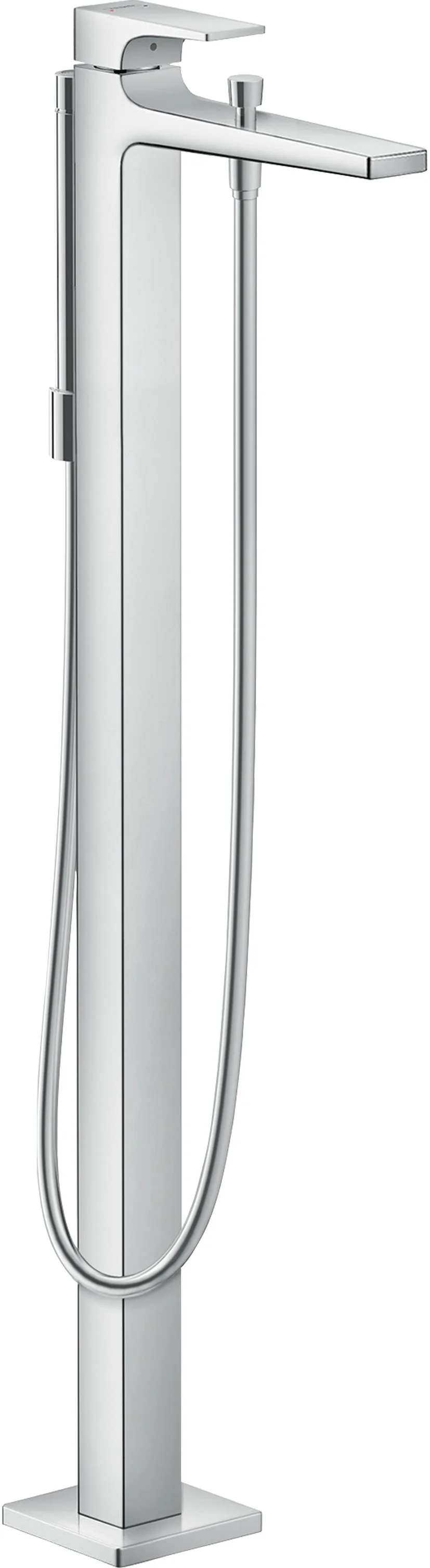 Hansgrohe Metropol Einhebel-Wannenmischer bodenstehend, Chrom, Ausladung 235 mm