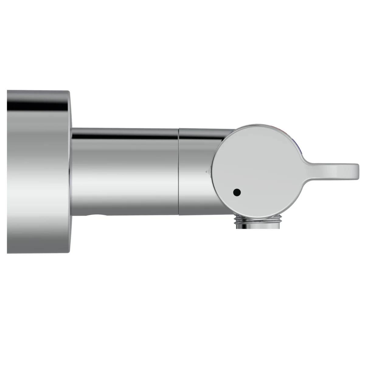 Ideal Standard Ceraplus Safe Brausethermostat mit thermischer Desinfektion und absperrbaren S-Anschlüssen Chrom