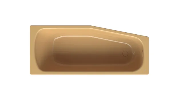 Bette Bambino Badewanne, Curry, 1570 x 650 mm, 30 mm Randhöhe, 1-Sitzer, Raumspar-Badewanne Bette Bambino Badewanne, Curry, 1570 x 650 mm, 30 mm Randhöhe, 1-Sitzer, Raumspar-Badewanne