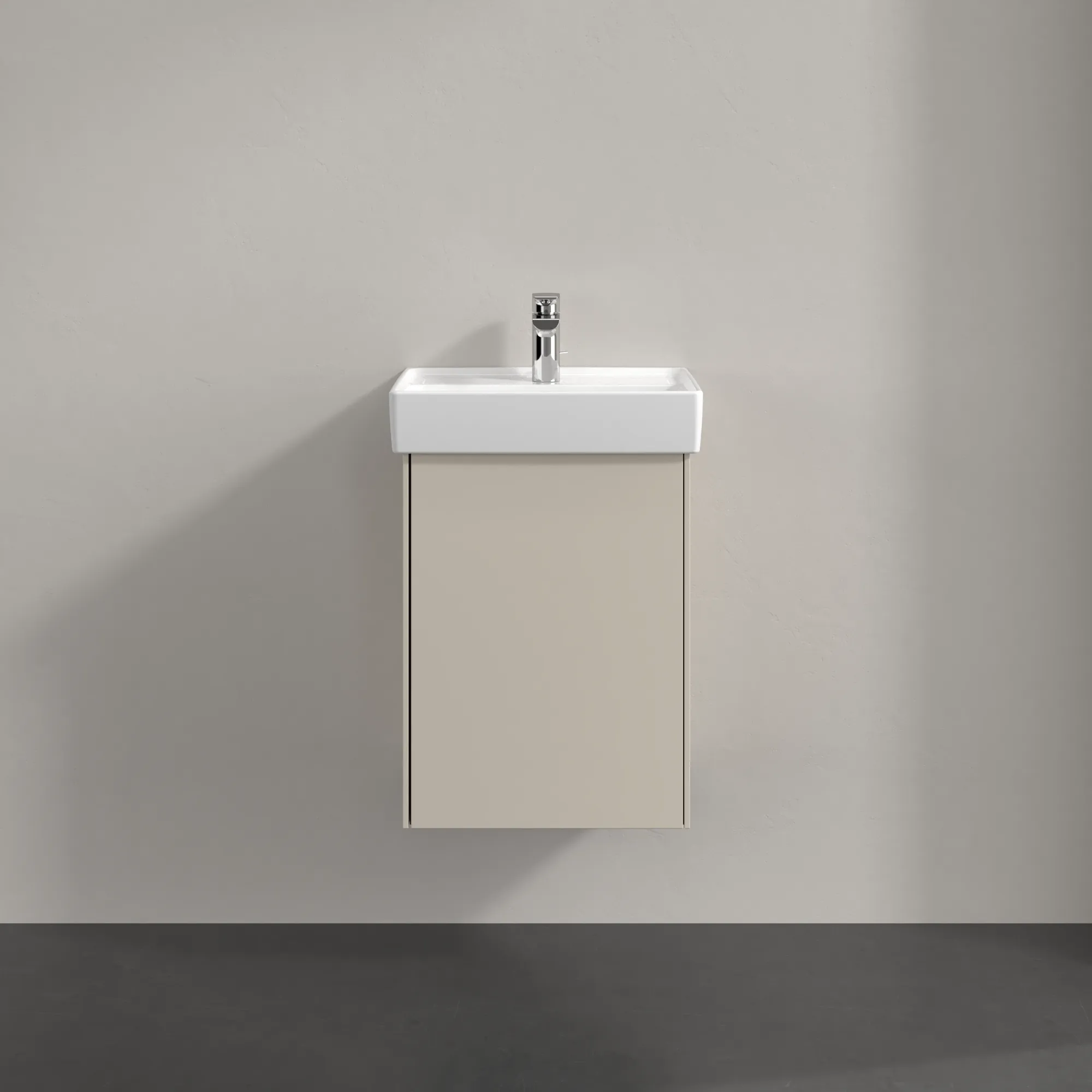 Villeroy & Boch Waschtischunterschrank „Collaro“ für Schrankwaschtisch 41 × 54,6 × 34,4 cm 1 Tür, Anschlag (Scharnier) rechts