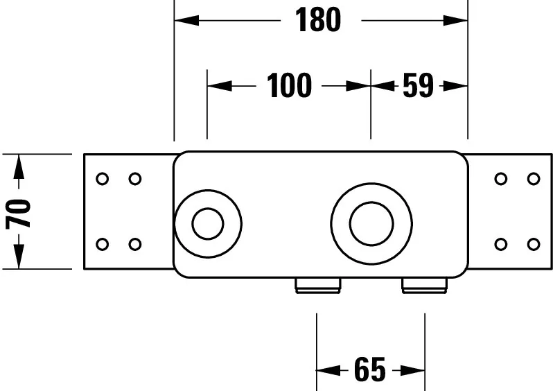 Duravit Unterputz-Armatur „Sonstiges“ Duravit Unterputz-Armatur „Sonstiges“