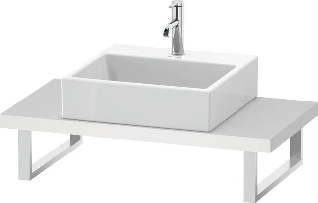 Duravit Konsole „L-Cube“ in Weiß Matt