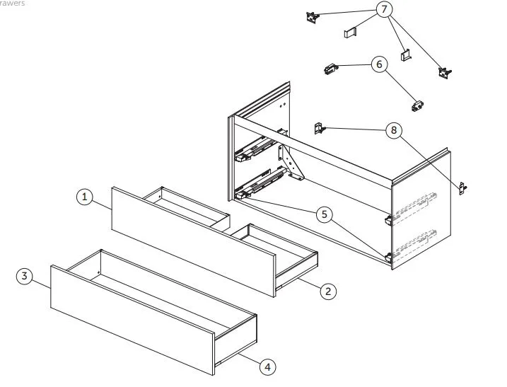 Ideal Standard Waschtischunterschrank „Conca“ 120 × 55,5 × 50,5 cm Eiche geflammt Furnier