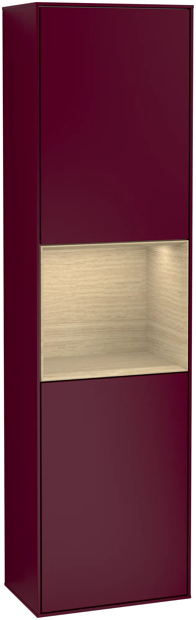 Villeroy & Boch Hochschrank Finion G46, 418x1516x270mm, Beleuchtung, links